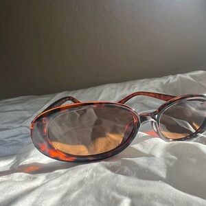 Boho Tortoiseshell Oval Frame